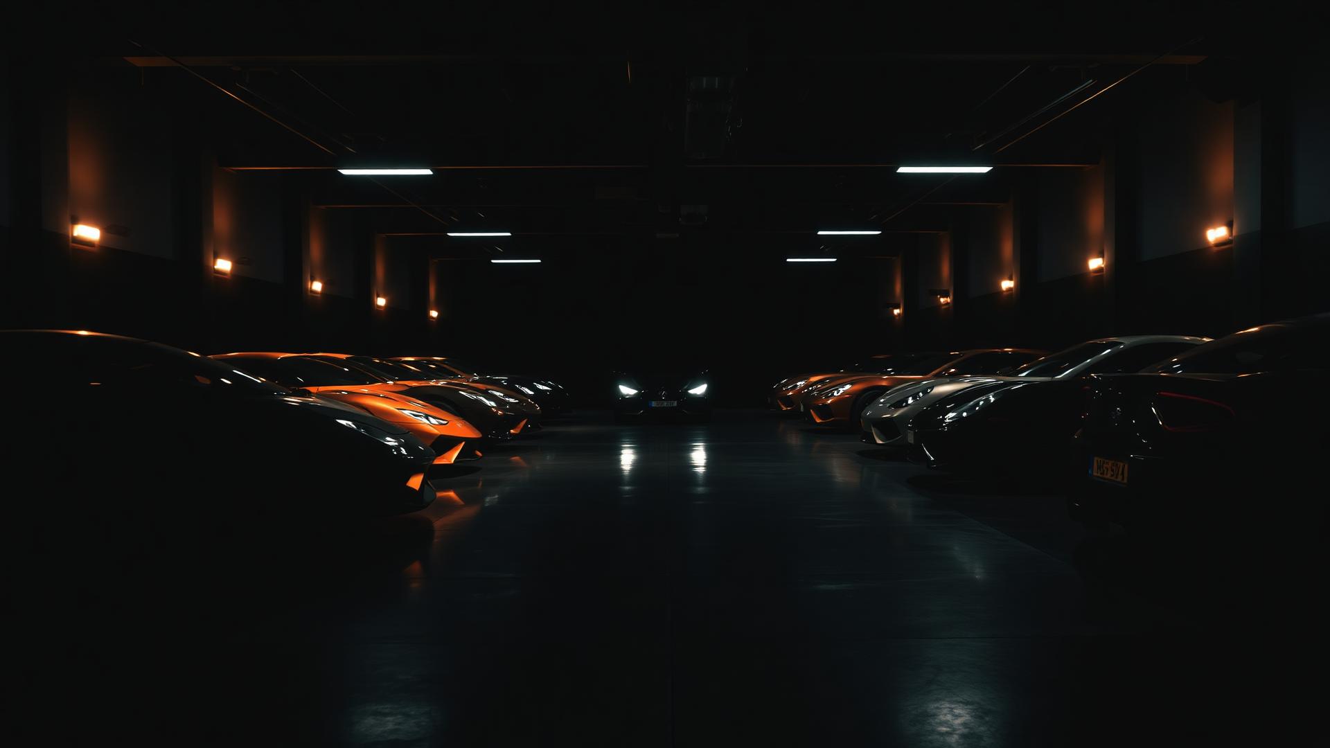 Private exotic car collection